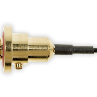 4/ Zaciśnienie tuleji mocującej i zakrywanie połączenia kablowego rurką termokurczliwą.